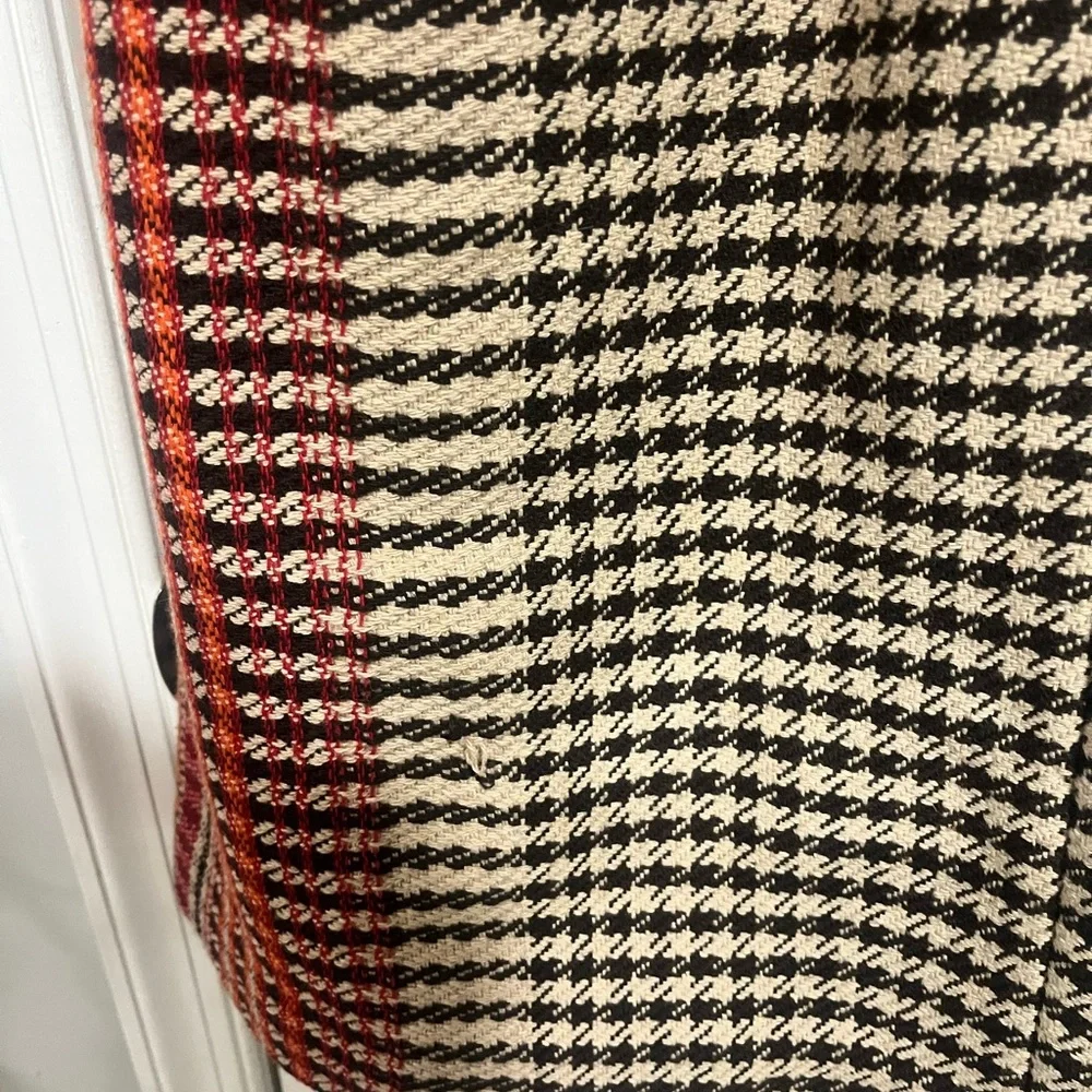 Free People Multicolor Fringe Wrap Coat - Picture 6 of 10